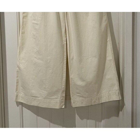 NEW a new day Cream High-Rise Pleat Front Wide Leg Women's Pants Size 6 - Picture 10 of 10